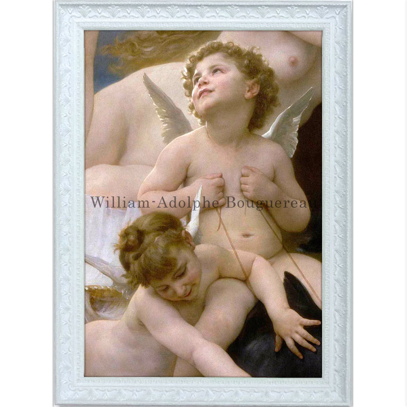 ウィリアム・アドルフ・ブグローの「ヴィーナスの誕生」1879年作の女神 ...